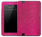 Pink Fabric Skin for the Amazon Kindle