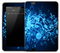 Neon Blue Notes Skin for the Amazon Kindle