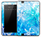 Artistic Blue Snowflakes Skin for the Amazon Kindle