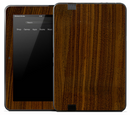 Stained Dark Wood Skin for the Amazon Kindle