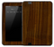 Stained Dark Wood Skin for the Amazon Kindle