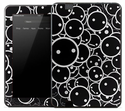 Dark Faces Skin for the Amazon Kindle