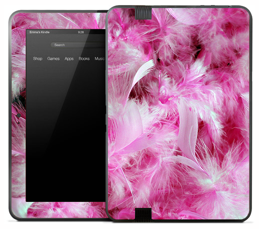 Light Pink Explosion Skin for the Amazon Kindle