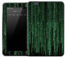 Neon Green Matrix Skin for the Amazon Kindle