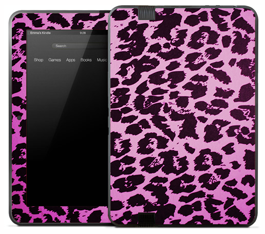 Pink Cheetah Skin for the Amazon Kindle