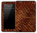 Antique Brown Reptile Skin for the Amazon Kindle