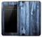 Blue Vertical Wood Slats Skin for the Amazon Kindle