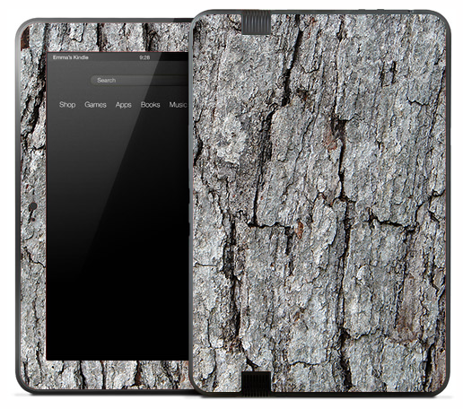 Tree Wood Bark Skin for the Amazon Kindle