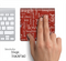 Love Wallpaper Words Skin for the Apple Magic Trackpad