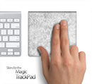 White Lace Skin for the Apple Magic Trackpad