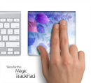 Magical Purple Floral Skin for the Apple Magic Trackpad
