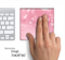 Bubbly Pink Skin for the Apple Magic Trackpad