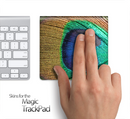 Peacock Feather Skin for the Apple Magic Trackpad