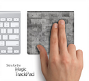 Grey Tiled Skin for the Apple Magic Trackpad
