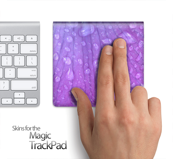 Purple Rain Skin for the Apple Magic Trackpad