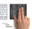 Dark Wood Skin for the Apple Magic Trackpad