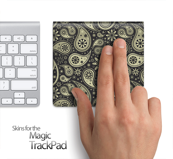 Paisley Pattern Skin for the Apple Magic Trackpad