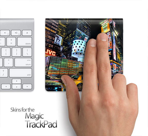 NYC Times Square Skin for the Apple Magic Trackpad