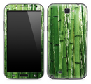 Green Bamboo Trees Print Skin for the Samsung Galaxy Note 1 or 2