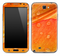 Orange Wet Leaf Skin for the Samsung Galaxy Note 1 or 2