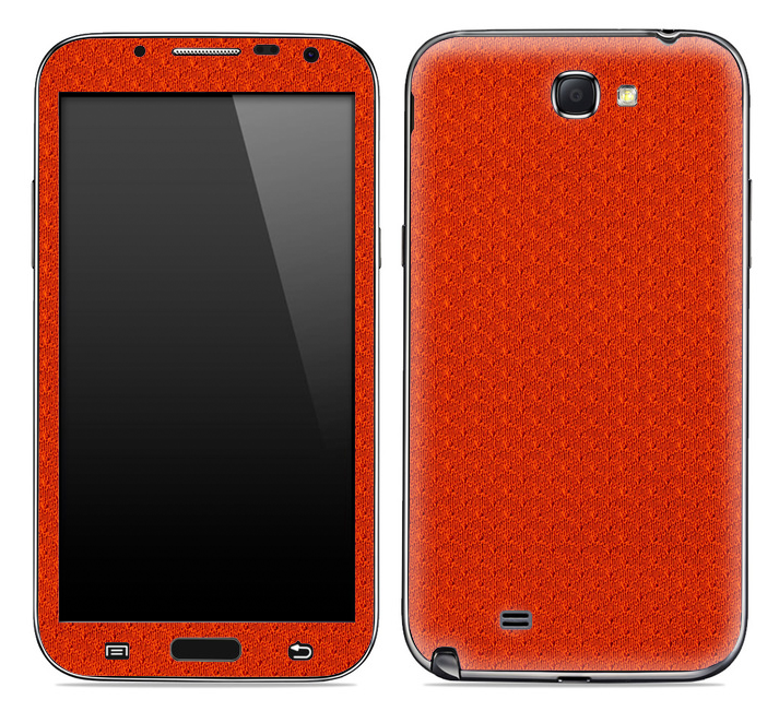 Red Jersey Texture Skin for the Samsung Galaxy Note 1 or 2