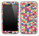Colorful Knitting Skin for the Samsung Galaxy Note 1 or 2