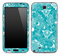 Turquoise & White Pattern Skin for the Samsung Galaxy Note 1 or 2