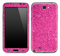 Pink Glitter Ultra Metallic Skin for the Samsung Galaxy Note 1 or 2