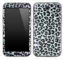 Real Black & White Leopard Animal Print Skin for the Samsung Galaxy Note 1 or 2