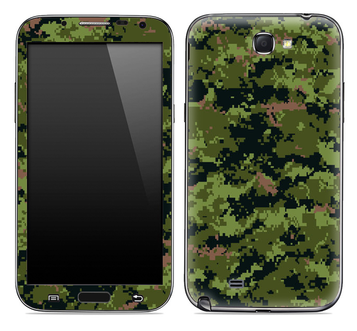 Digital Camouflage V4 Skin for the Samsung Galaxy Note 1 or 2