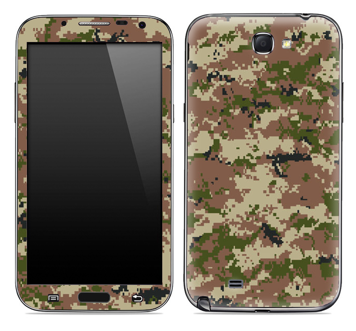Digital Camouflage V2 Skin for the Samsung Galaxy Note 1 or 2