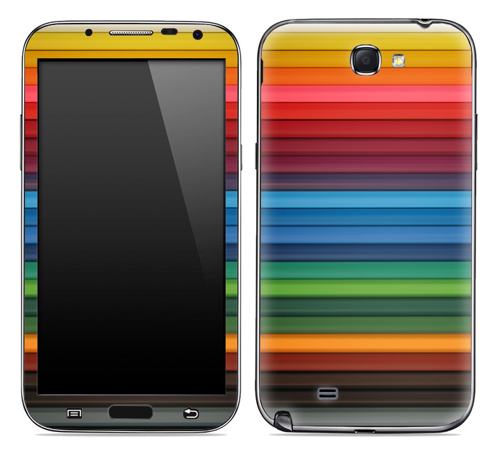 Thin Color Bar Skin for the Samsung Galaxy Note 1 or 2