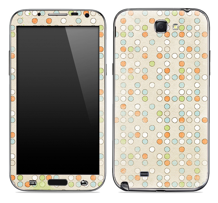 Vintage Tiny Polka Dotted Skin for the Samsung Galaxy Note 1 or 2