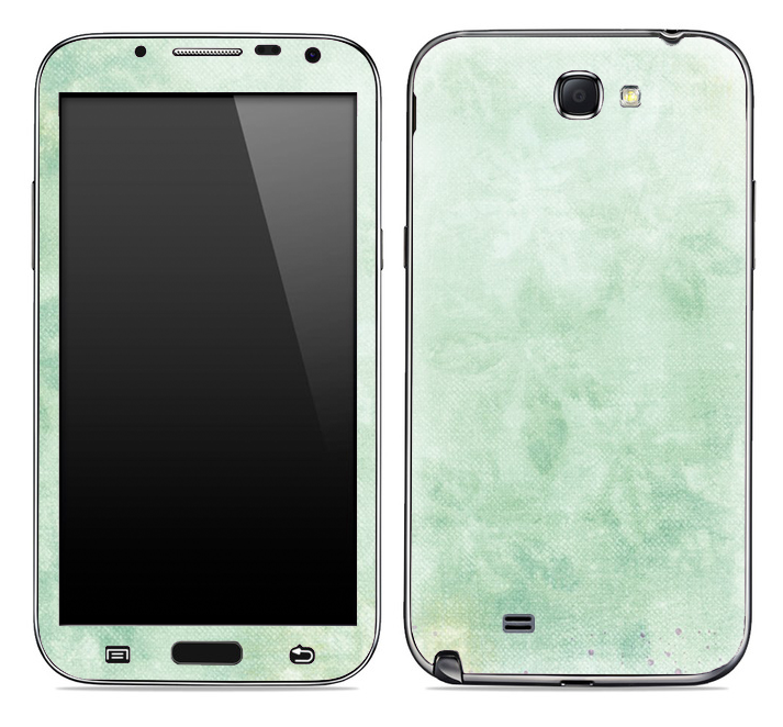 The Subtle Green Floral Skin for the Samsung Galaxy Note 1 or 2
