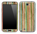 Vintage Striped Skin for the Samsung Galaxy Note 1 or 2