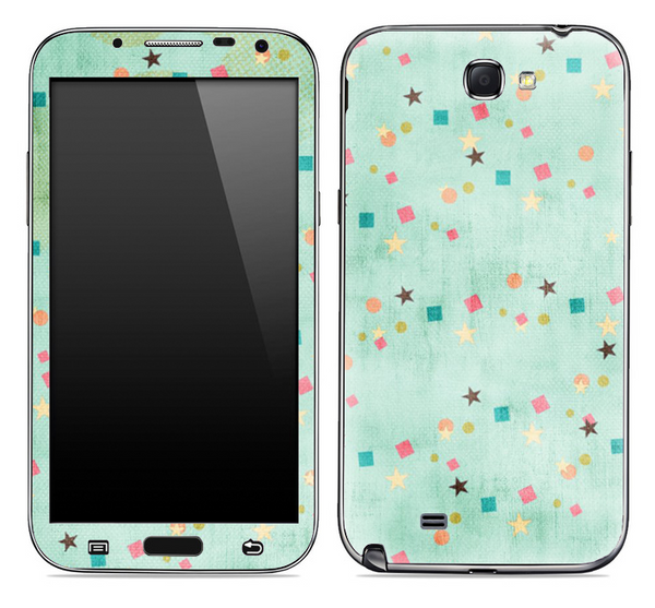 Green Vintage Skin for the Samsung Galaxy Note 1 or 2