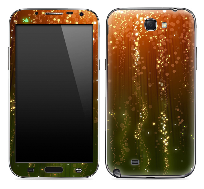 Neon Rain Skin for the Samsung Galaxy Note 1 or 2