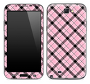 Pink Plaid Skin for the Samsung Galaxy Note 1 or 2