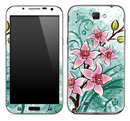 Abstract Watercolor Floral Skin for the Samsung Galaxy Note 1 or 2