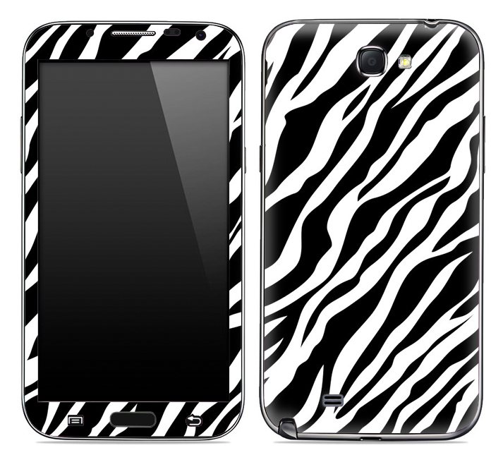Zebra Print Skin for the Samsung Galaxy Note 1 or 2