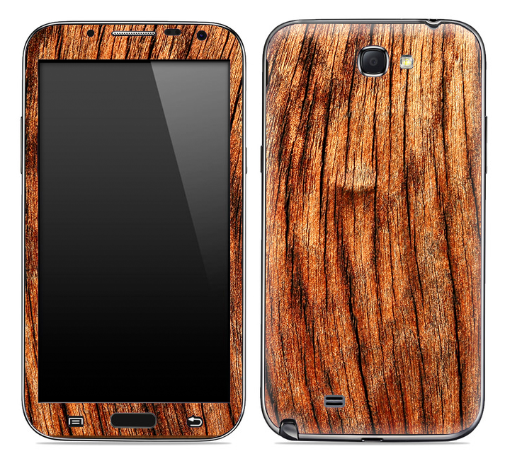 Warped Wood Skin for the Samsung Galaxy Note 1 or 2