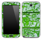Green Peeled Wood Skin for the Samsung Galaxy Note 1 or 2