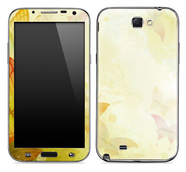 Subtle Butterfly Skin for the Samsung Galaxy Note 1 or 2