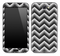 Black and Gray Chevron Pattern Skin for the Samsung Galaxy Note 1 or 2