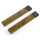 Slanted Golden Ridges - Premium Decal Protective Skin-Wrap Sticker compatible with the Juul Labs vaping device