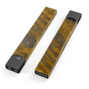 Slanted Golden Ridges - Premium Decal Protective Skin-Wrap Sticker compatible with the Juul Labs vaping device