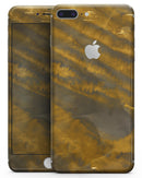 Slanted Golden Ridges - Skin-kit for the iPhone 8 or 8 Plus