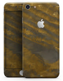 Slanted Golden Ridges - Skin-kit for the iPhone 8 or 8 Plus
