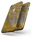 Slanted Golden Ridges - Skin-kit for the iPhone 8 or 8 Plus