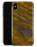 Slanted Golden Ridges - iPhone X Clipit Case